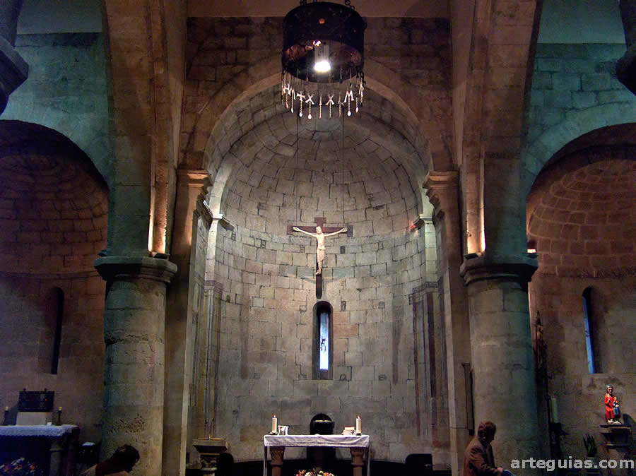 Interior de la cabecera de la iglesia de San Marcos, Salamanca