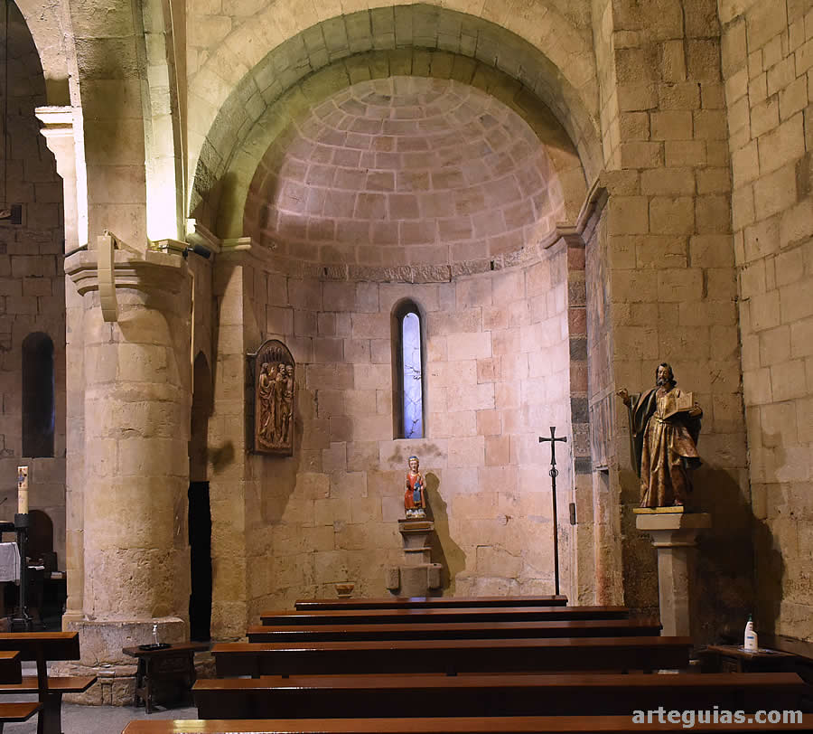 Iglesia de San Marcos, Salamanca: &aacute;bside de la Ep&iacute;stola