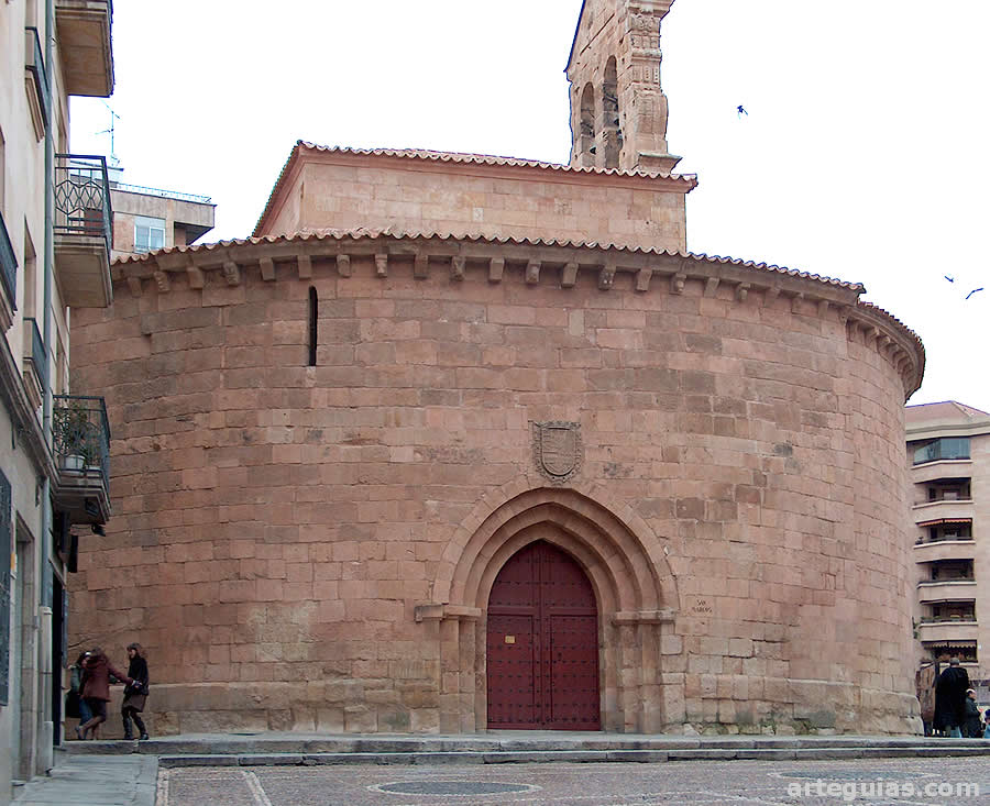 La iglesia de San Marcos de Salamanca desde el sur