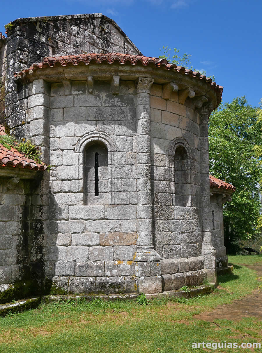 Ábside central de la cabecera