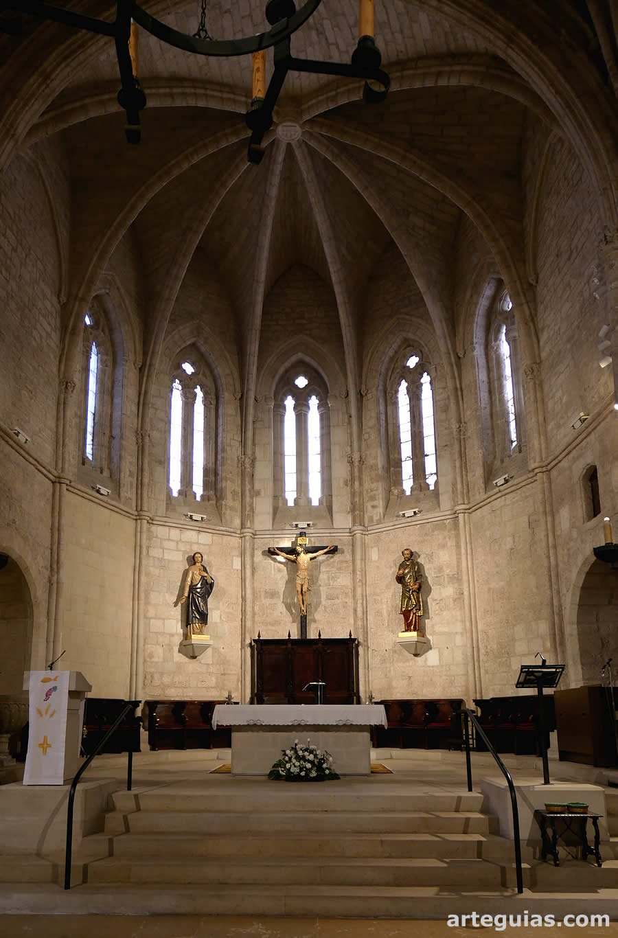 Interior del ábside