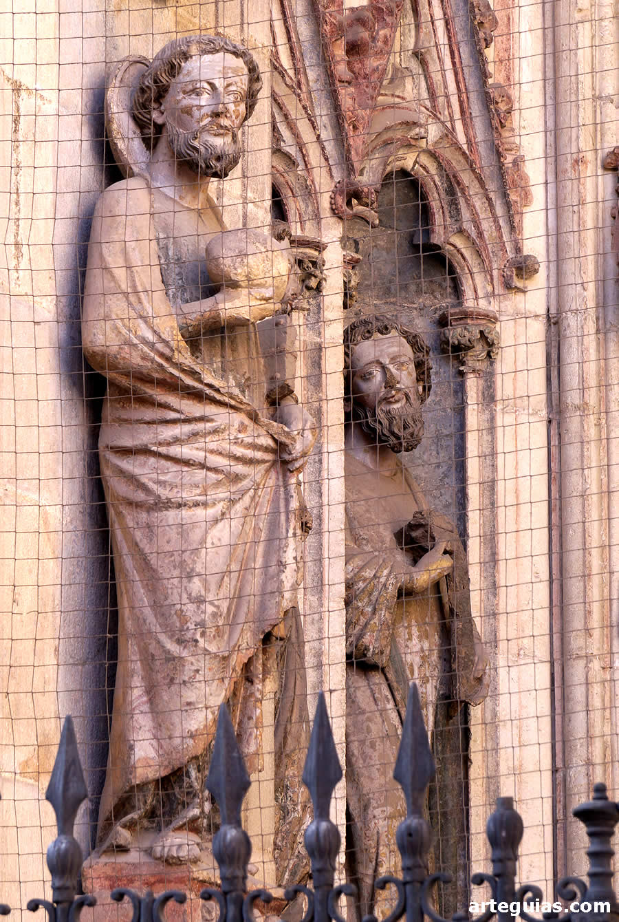 Apóstoles del Pórtico Viejo