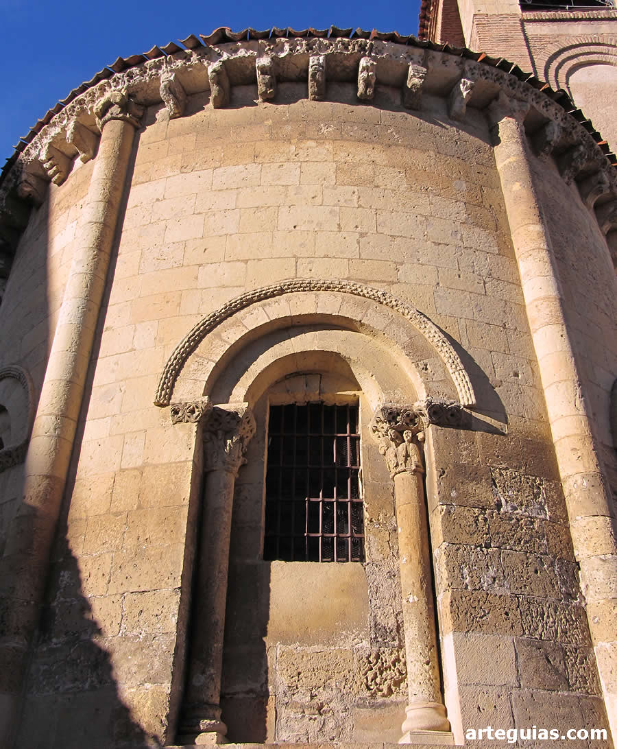 Ábside la iglesia de San Sebastián, Segovia