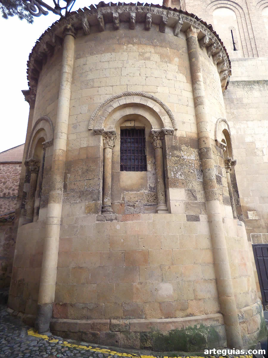 Ábside de la iglesia de San Sebastián, Segovia