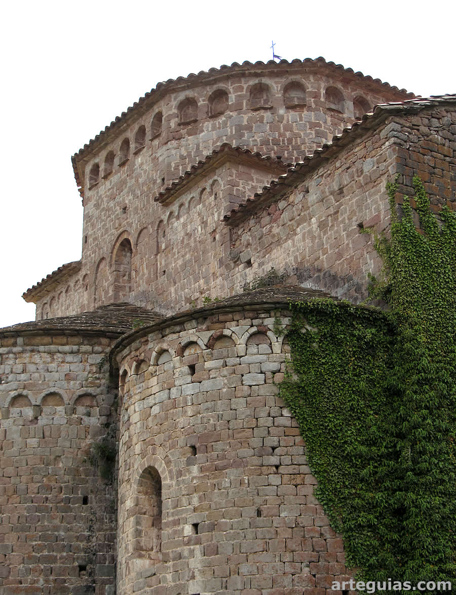 äbsides, trompas y cimborrio