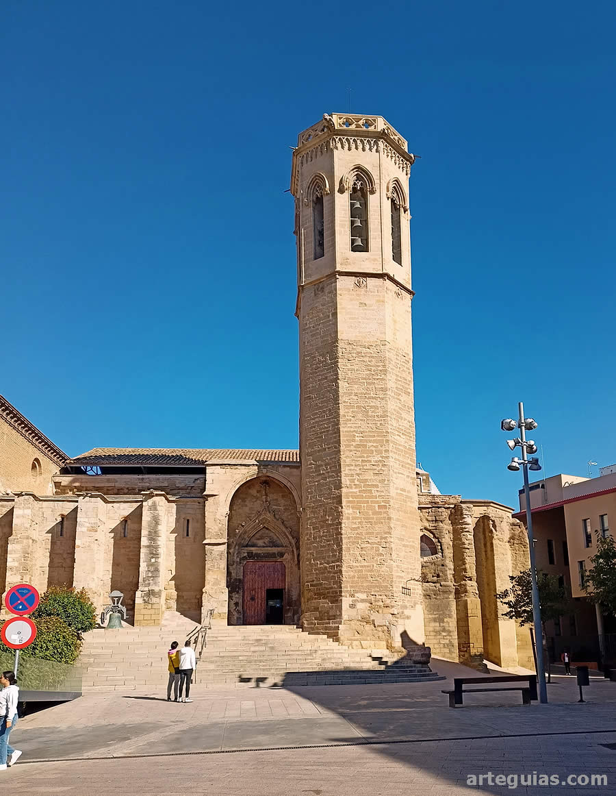 Iglesia de Sant Llorenç de Lleida, vista desde el sur