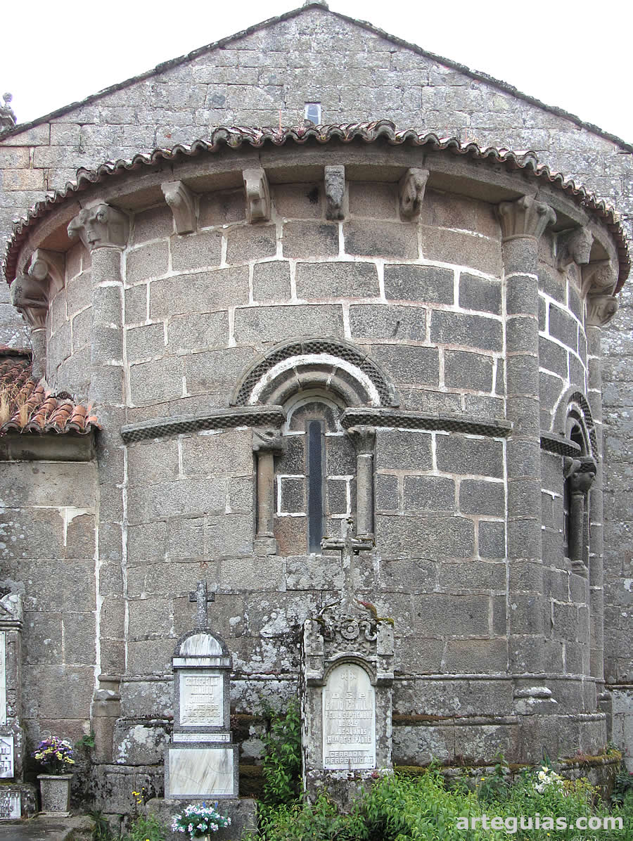 Guía de la iglesia de Santa Baia de Beiro, Ourense