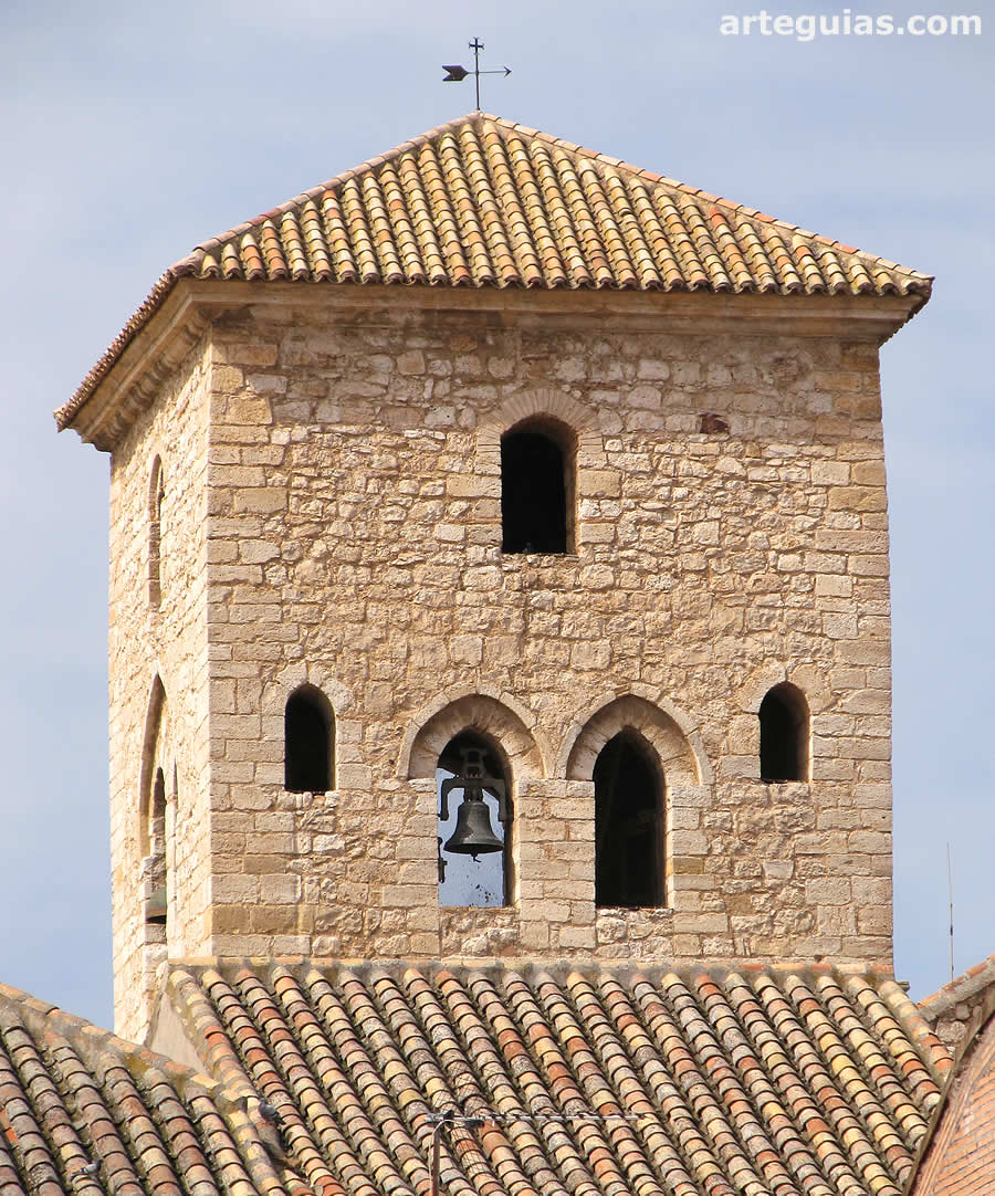Cuerpo de campanas de la torre. Iglesia de Santiago, Ciudad Real