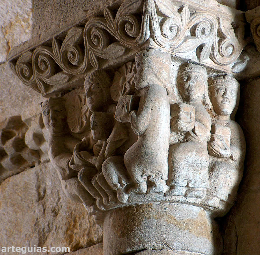 A pesar de la antig&uuml;edad de la iglesia de Santo Tom&eacute; de Zamora, el templo tiene buena escultura rom&aacute;nica