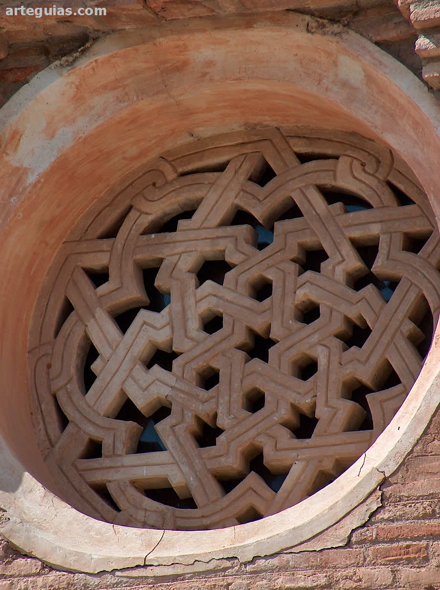 Roset&oacute;n con tracer&iacute;as mud&eacute;jares