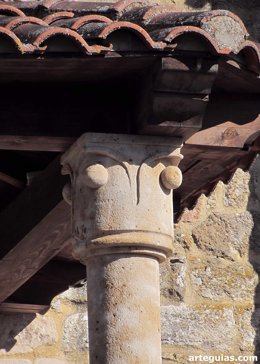 Columna del pórtico moderno