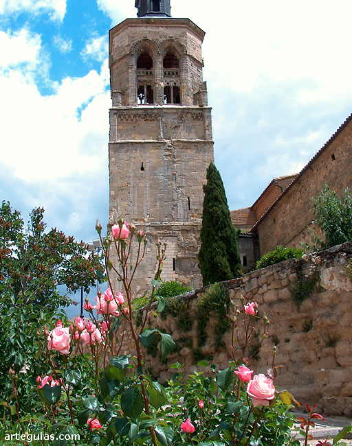 Campanario de la Iglesia de Alcocer antes de la restauración