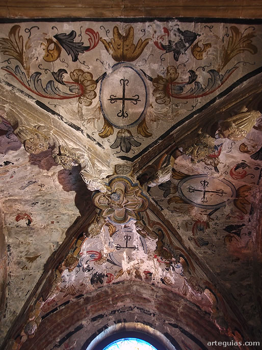 Bóveda gótica de la Capilla de Santa Lucía