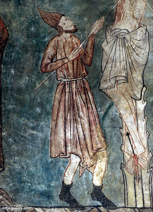 Estefatón clavando la lanza