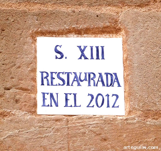 Fecha de la restauración de la iglesia de Millana, Guadalajara