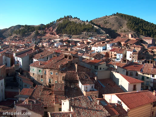La antigua villa de Montalb&aacute;n, Teruel