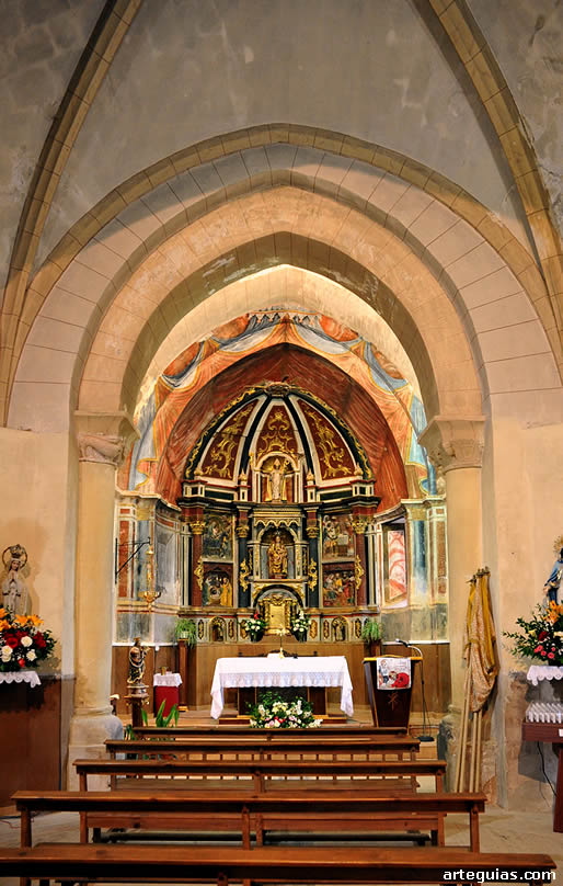 Cabecera de la iglesia