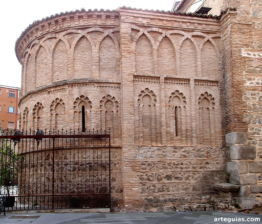 Magnífica cabecera mudéjar de la iglesi del Salvador de Talavera