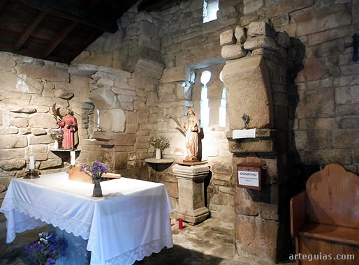 Interior de la cabecera