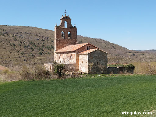 Iglesia de San Vicente del Valle, desde el sureste