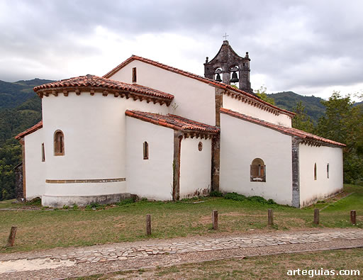 Guía de la iglesia de Serrapio, Asturias