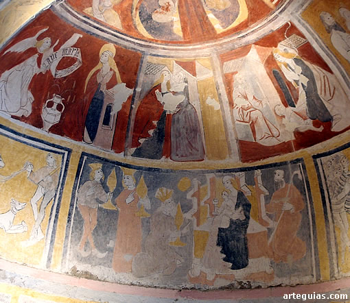 Iglesia de Valberzoso:  Ciclo de la Natividad
