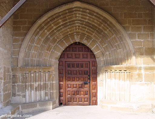 Iglesia de Villaseca, La Rioja: puerta