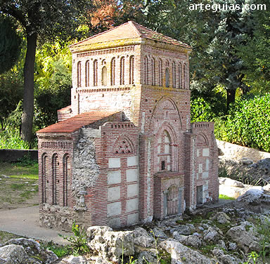 Maqueta de La Lugareja en el Parque del Mud&eacute;jar