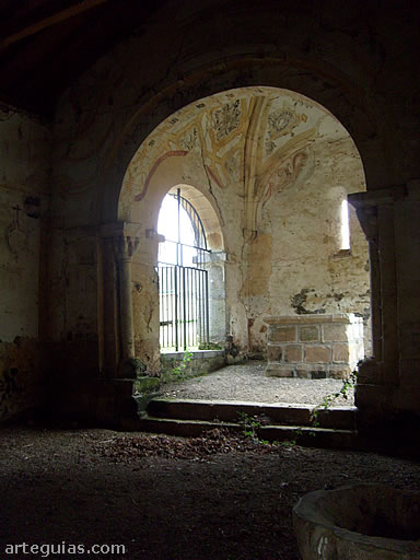 Aspecto del interior de la iglesia de San Pedro