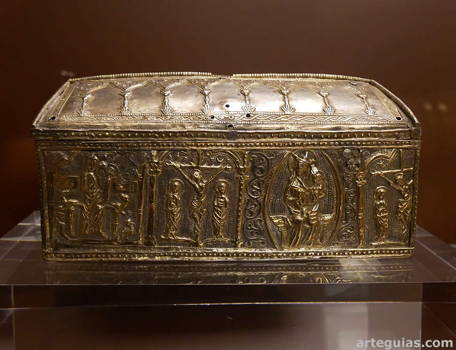 Relicario g&oacute;tico en el Museo Alberto Sampaio
