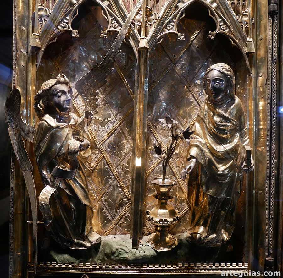 Detalle del Tr&iacute;ptico de la Natividad