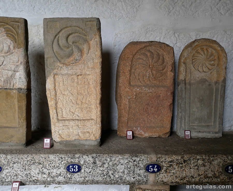 Estelas funerarias. Museo de Martins Sarmento. Guimarães