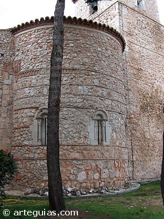 Cabecra de la Iglesia de la Asunci&oacute;n de Nuestra Se&ntilde;ora de Pezuela de las Torres
