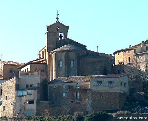 Iglesia de San Martín de Tours en San Martín de Unx