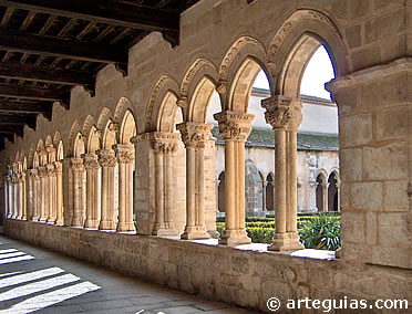 Santa Mar&iacute;a la Real de Nieva: claustro