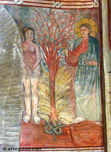 Dios, Eva y el &aacute;rbol prohibido