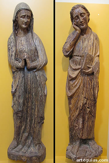 Mar&iacute;a y San Juan Evangelista