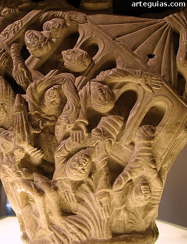 Los hijos de Job se caen junto a su casa