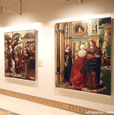 Sala dedicada a la pintura gótica y renacentista