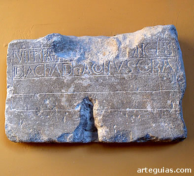 Lápida funeraria del siglo XII