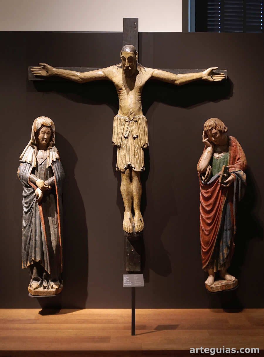 Calvario medieval (rom&aacute;nico y g&oacute;tico)