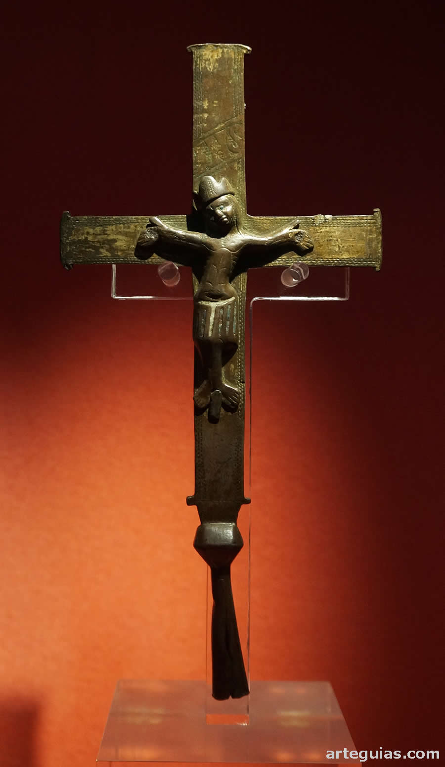 Cruz procesional medieval