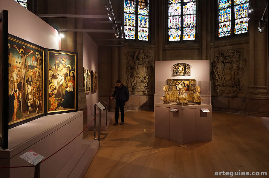 La exposición del Museo de Arte Sacro de Vitoria se establece según un orden cronológico