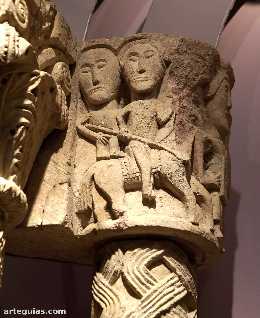 Caspitel del ventanal de Nanclares de Gamboa