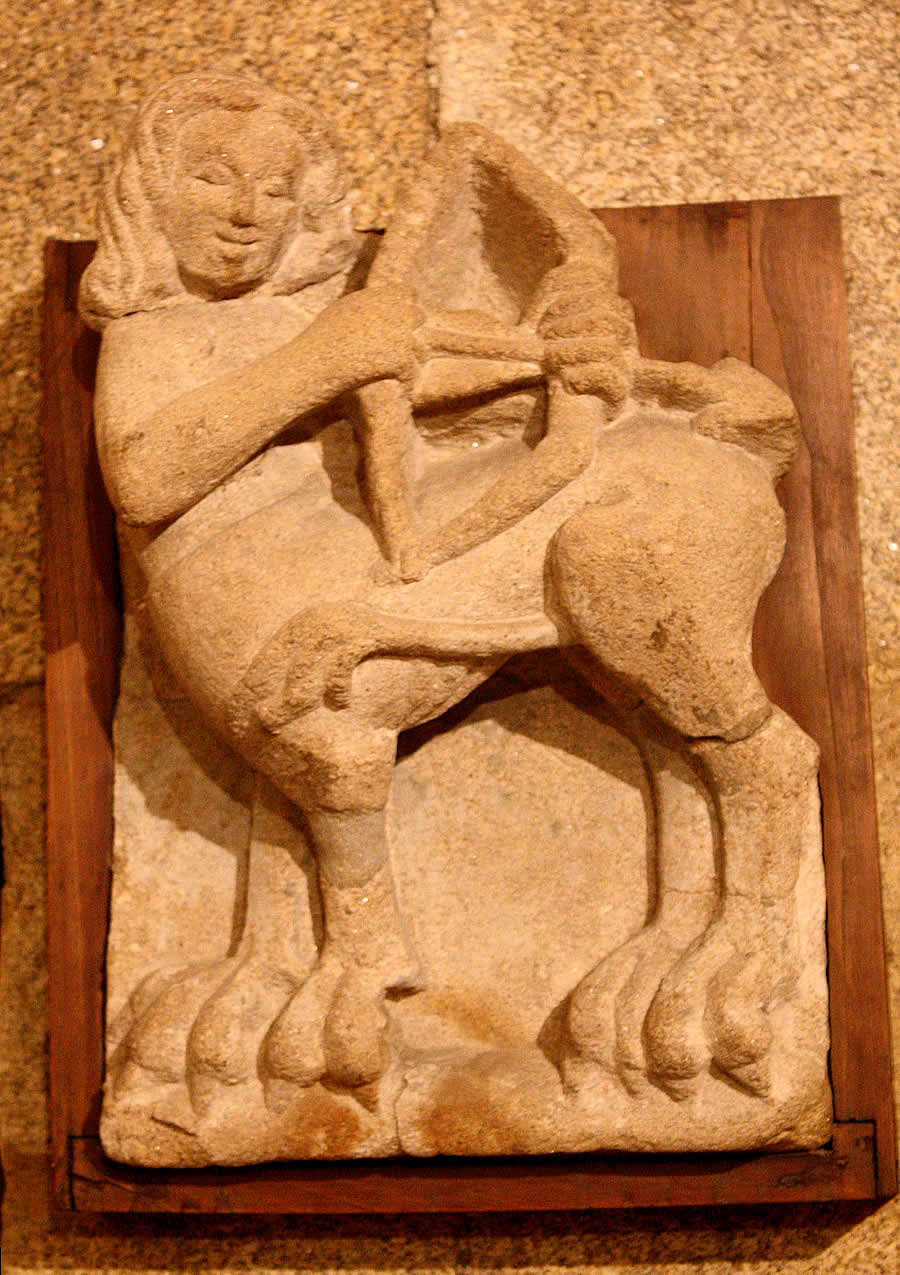 Relieve de un sagitario