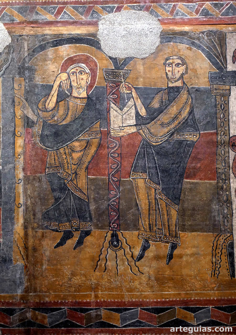 Santa María de Taüll: Zacarías y el nombre de San Juan Bautista