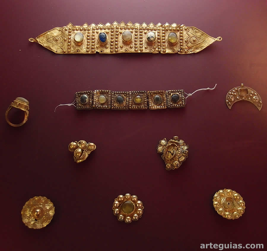 Tesoro califal de Charilla, uno de los mejores conjunto del museo