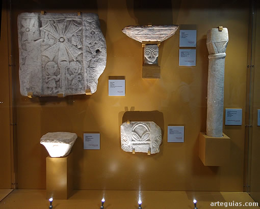 Piezas de éoca del Reino Hispanovisigodo del Museo de Cáceres
