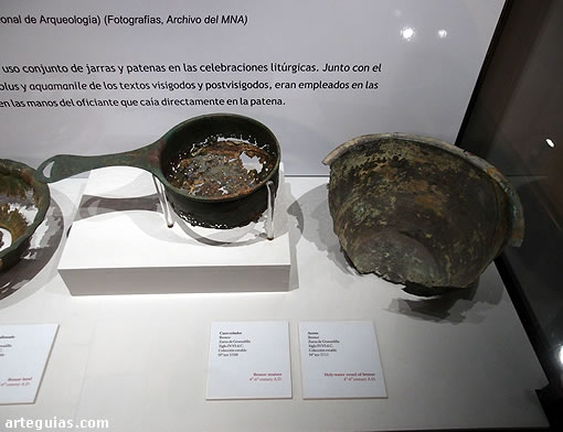 Piezas litúrgicas hispanovisigodas