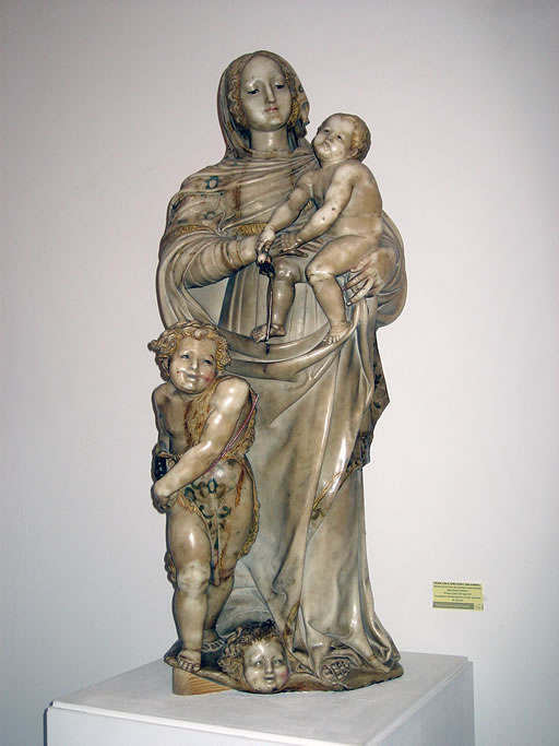 La Virgen María, Jesús y ·San Juanito"